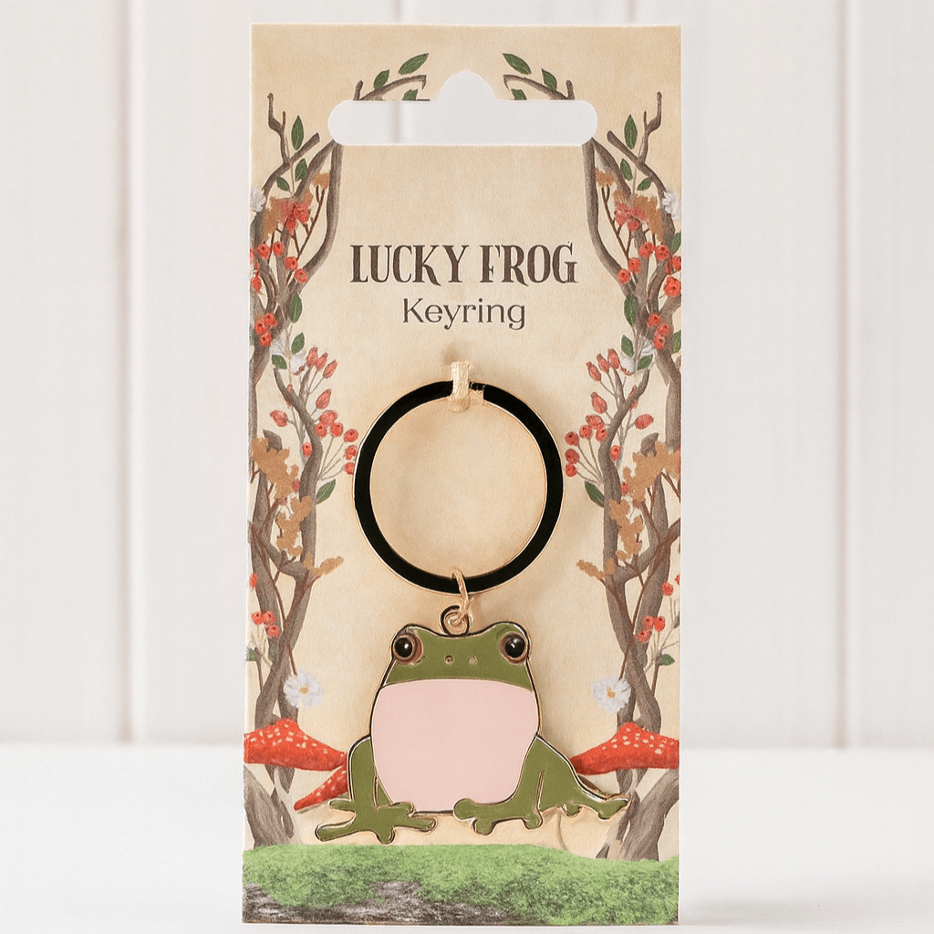 Lucky Frog Keyring