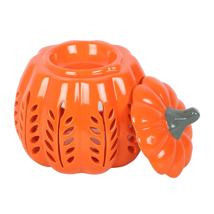 Orange Pumpkin Oil Burner and Wax Warmer