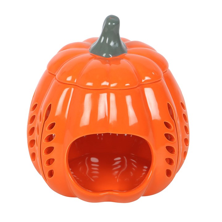 Orange Pumpkin Oil Burner and Wax Warmer