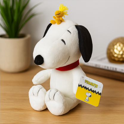 Peanuts Snoopy Plushie with Woodstock