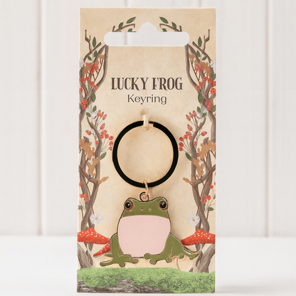 Lucky Frog Keyring