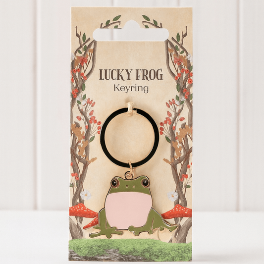 Lucky Frog Keyring