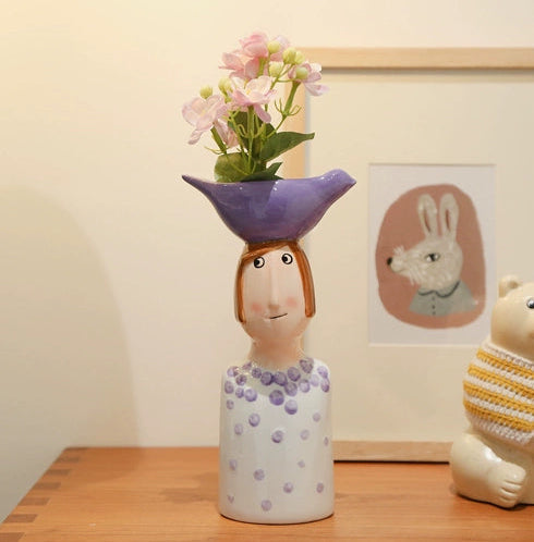 Phil & Erna Bird Vases