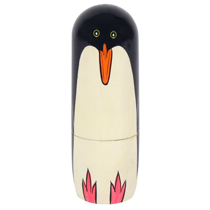 Penguin Russian Nesting Doll Set