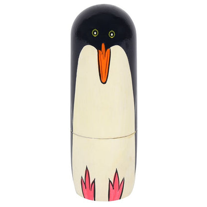 Penguin Russian Nesting Doll Set