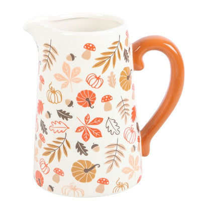 Autumn Pumpkins Ceramic Jug