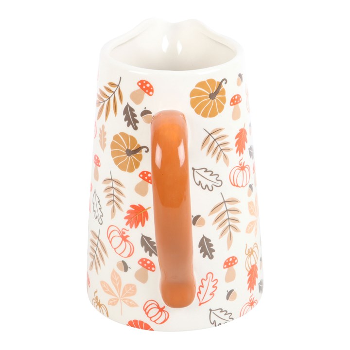 Autumn Pumpkins Ceramic Jug