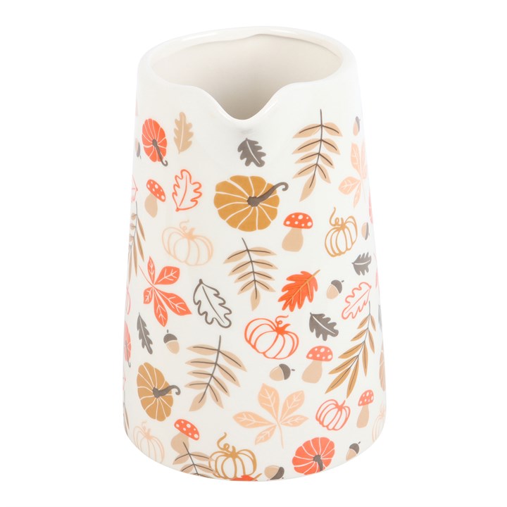 Autumn Pumpkins Ceramic Jug