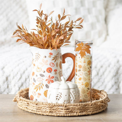 Autumn Pumpkins Ceramic Jug