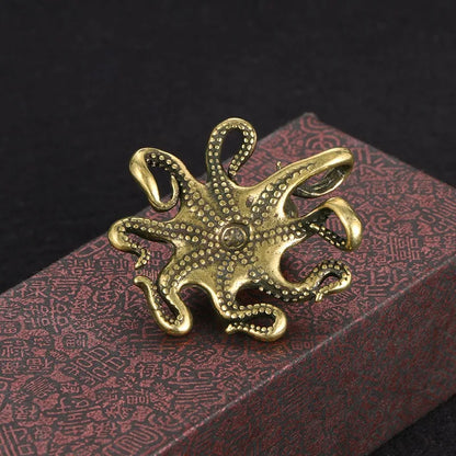 Brass Deep-Sea Octopus
