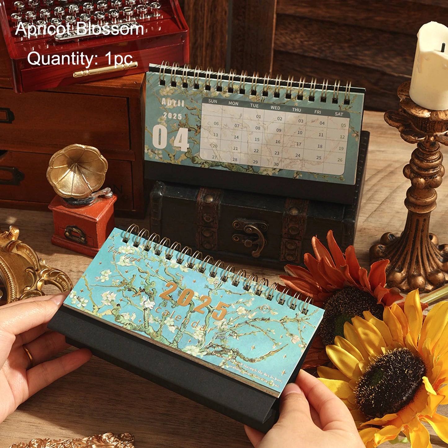 2025 Artist-inspired Masterpiece Desk Calendar