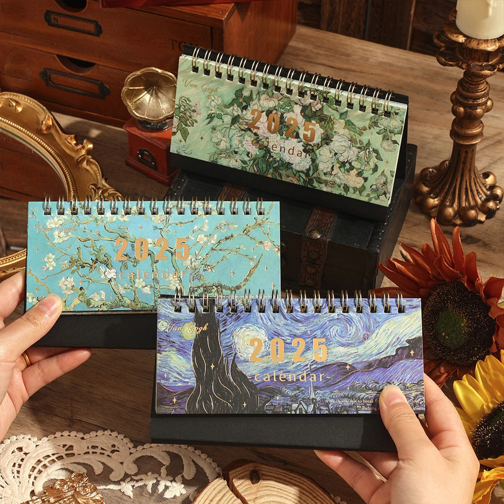 2025 Artist-inspired Masterpiece Desk Calendar