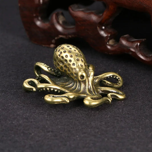 Brass Deep-Sea Octopus