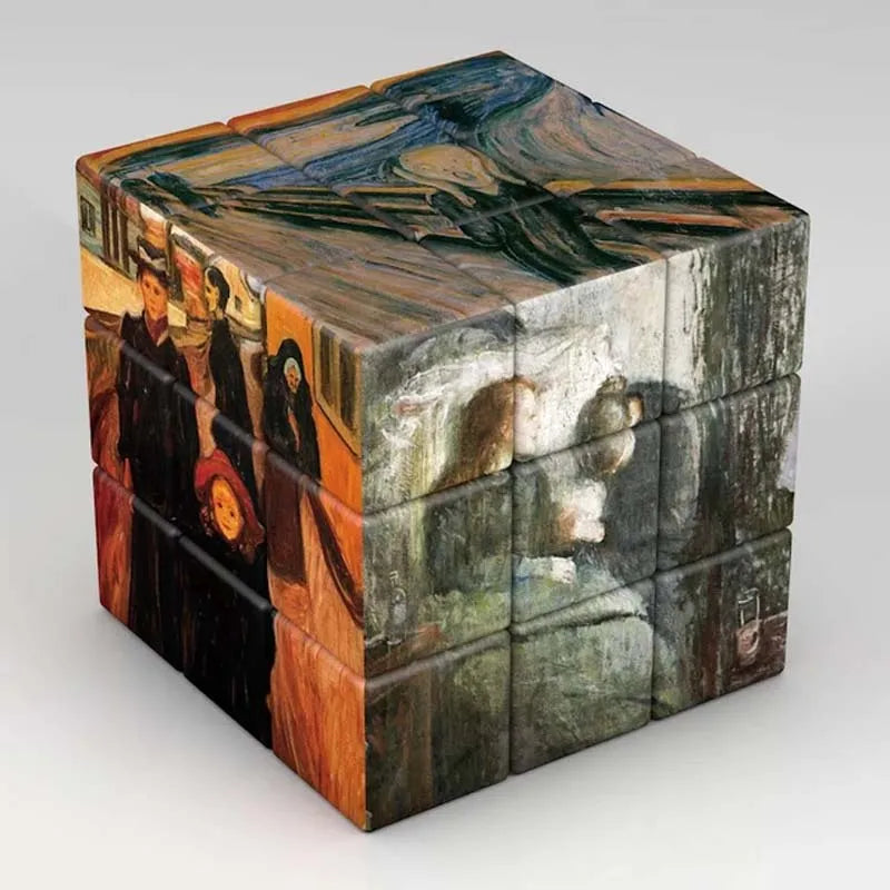 Artist Masterpiece Inspired Cube Game