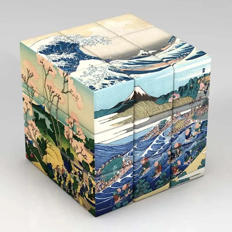 Artist Masterpiece Inspired Cube Game
