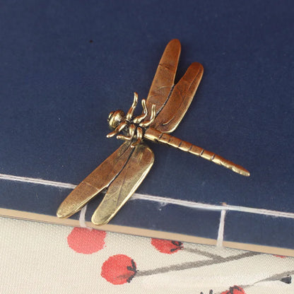 Brass Gliding Dragonfly