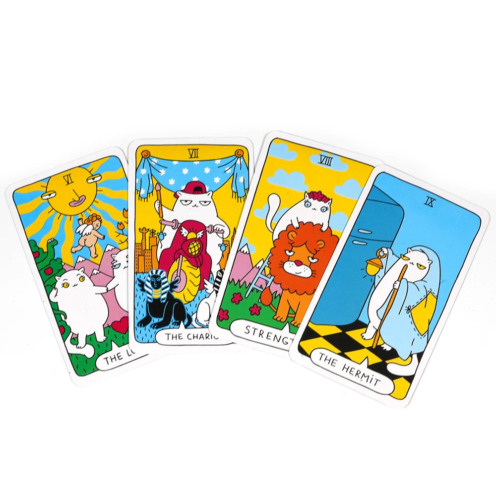 'Future in Your Paws' Cat Tarot Cards Set