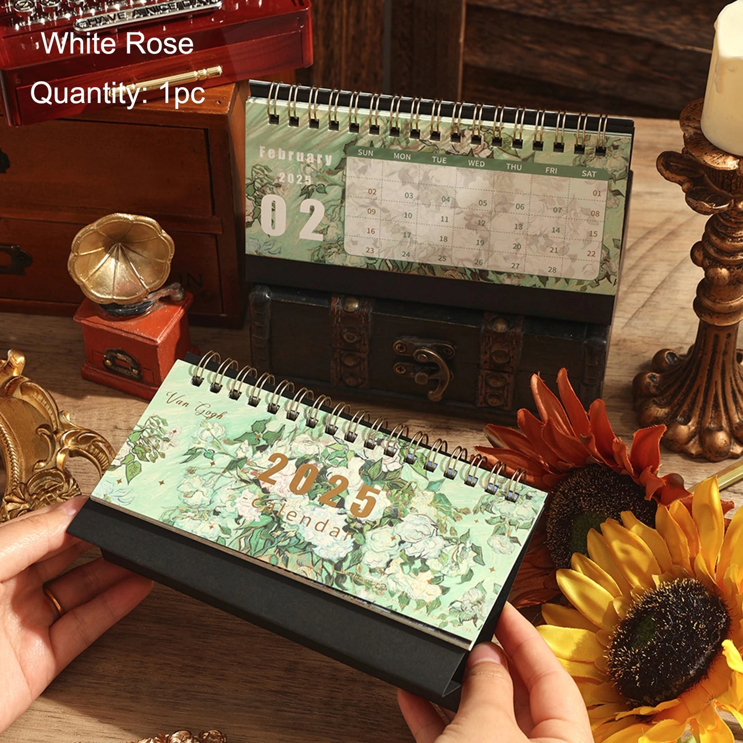 2025 Artist-inspired Masterpiece Desk Calendar