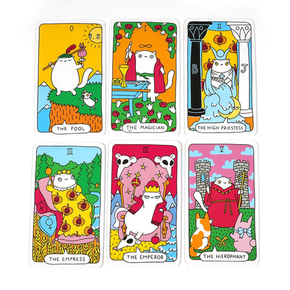 'Future in Your Paws' Cat Tarot Cards Set