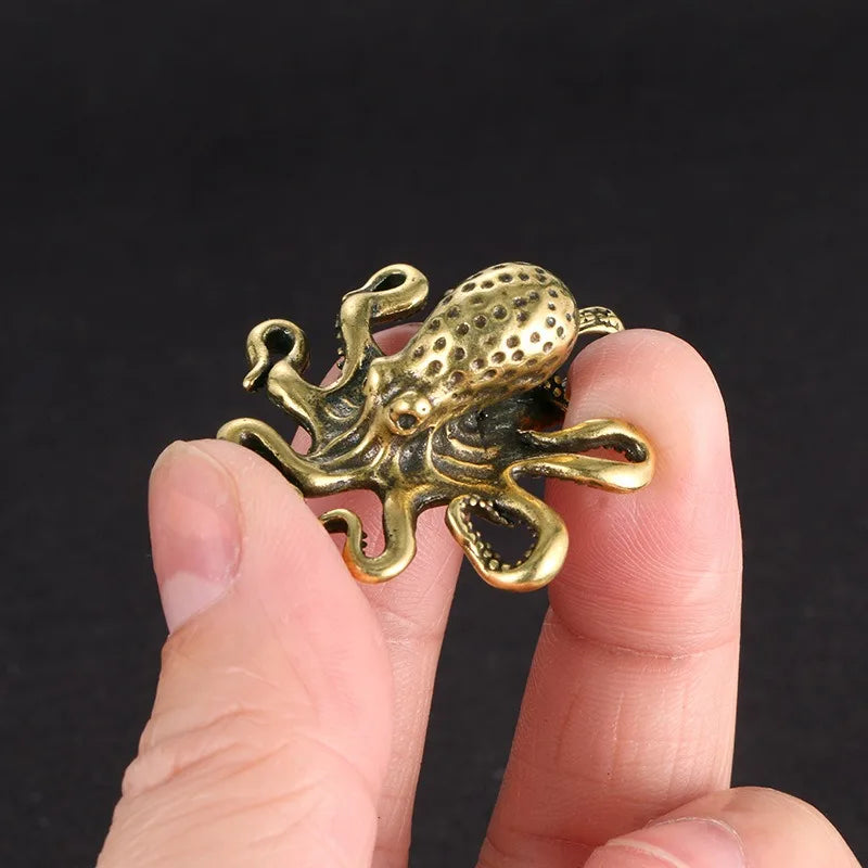 Brass Deep-Sea Octopus