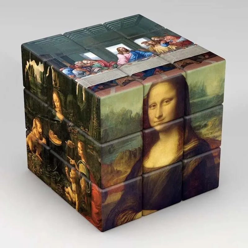 Artist Masterpiece Inspired Cube Game