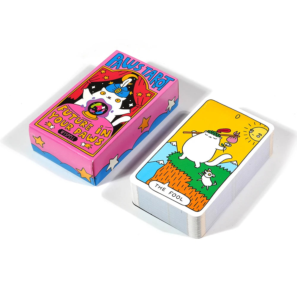 'Future in Your Paws' Cat Tarot Cards Set