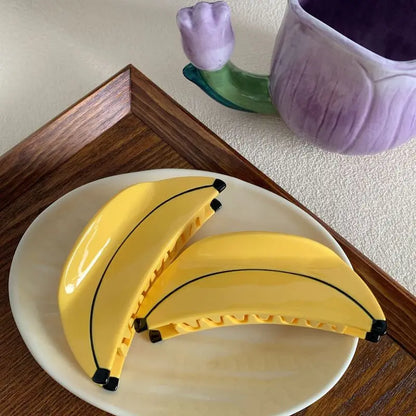 Novelty Banana Hair Claw