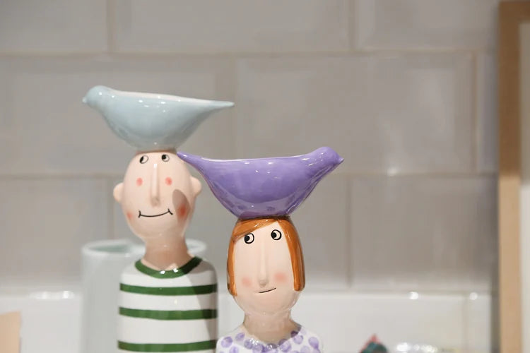 Phil & Erna Bird Vases