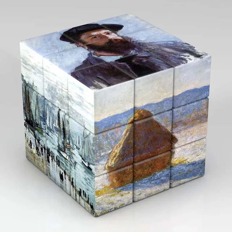 Artist Masterpiece Inspired Cube Game