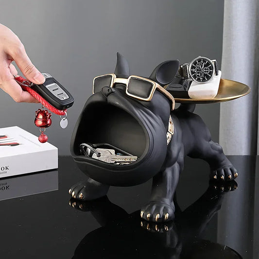 Buster Bulldog Trinket Holder