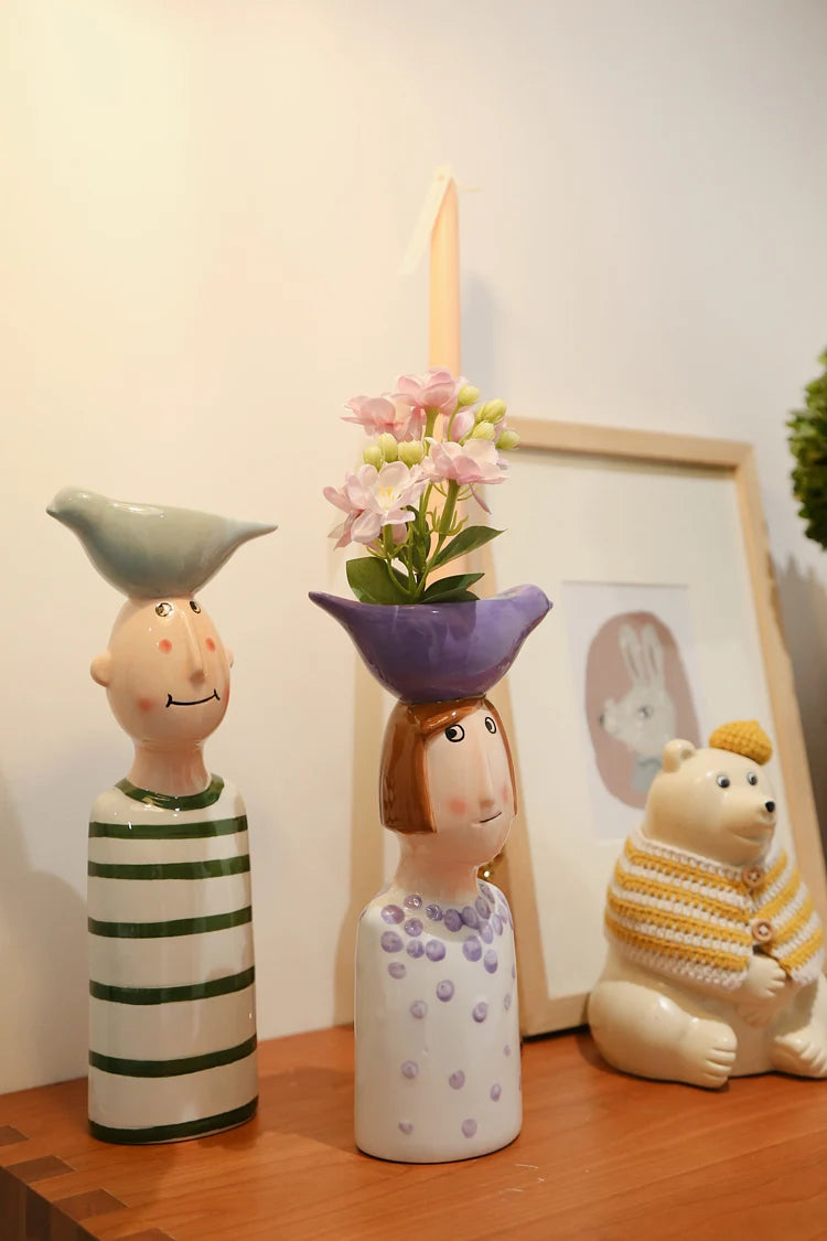 Phil & Erna Bird Vases