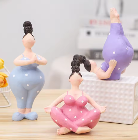 Ceramic Yoga Belles